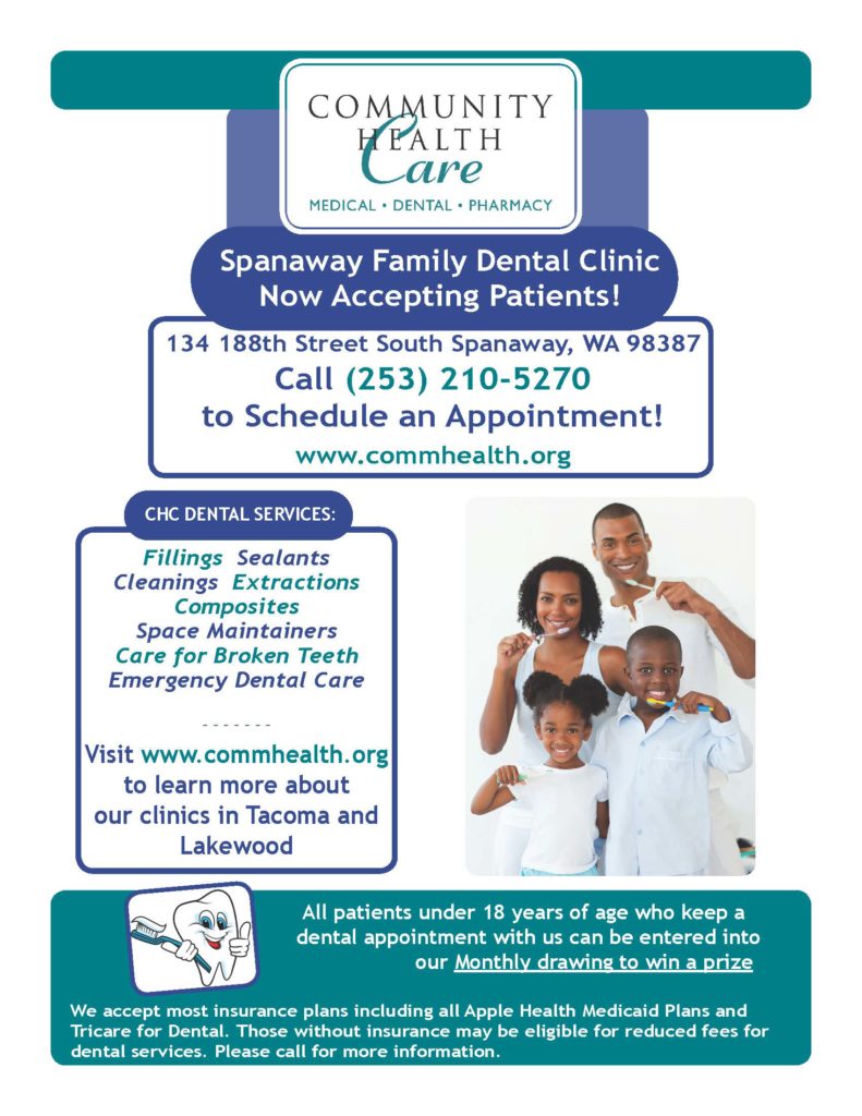 CHC Spanaway Dental - Flyer